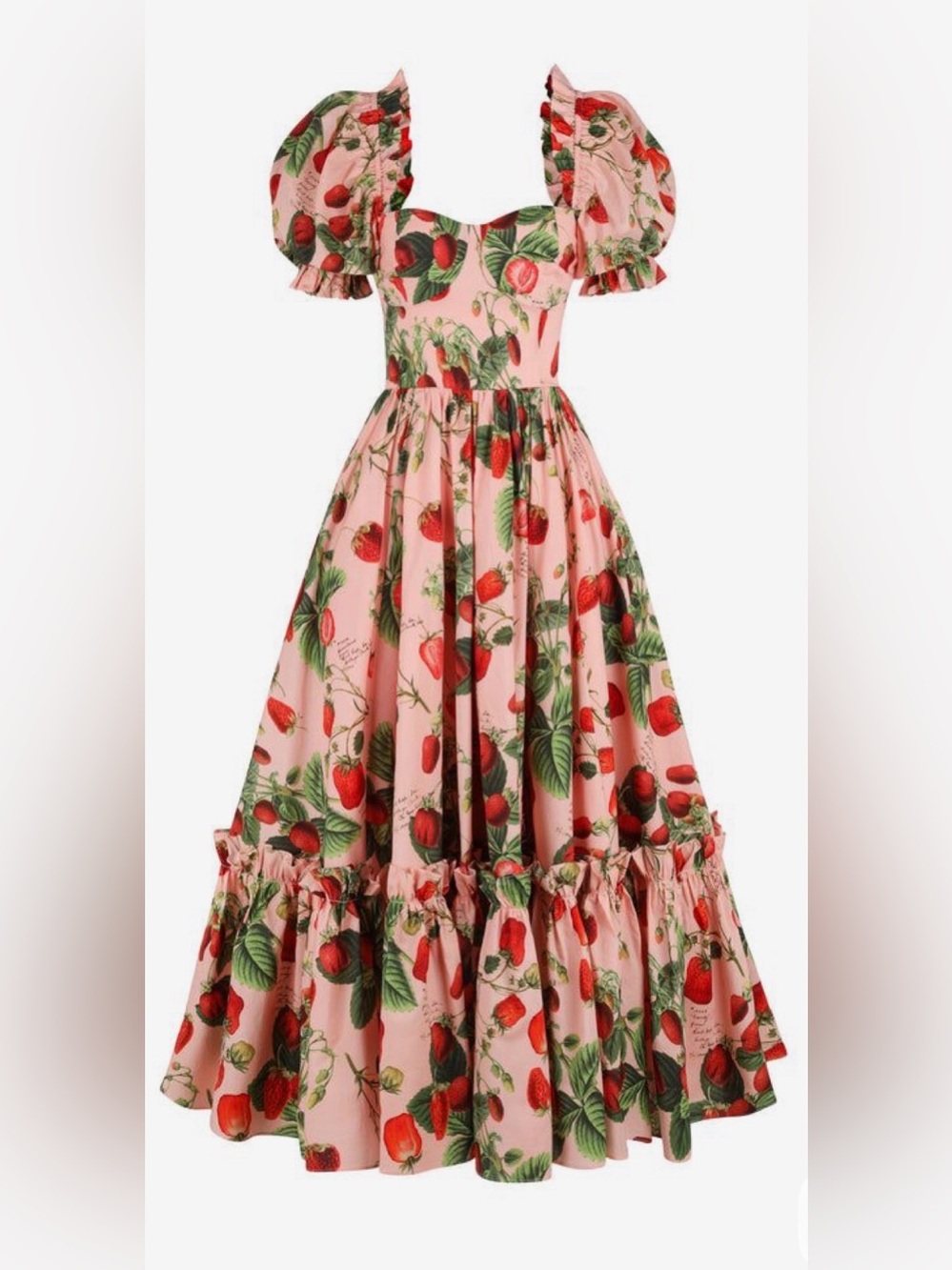 Selkie The Strawberry Wine French Corset Ritz Dress
